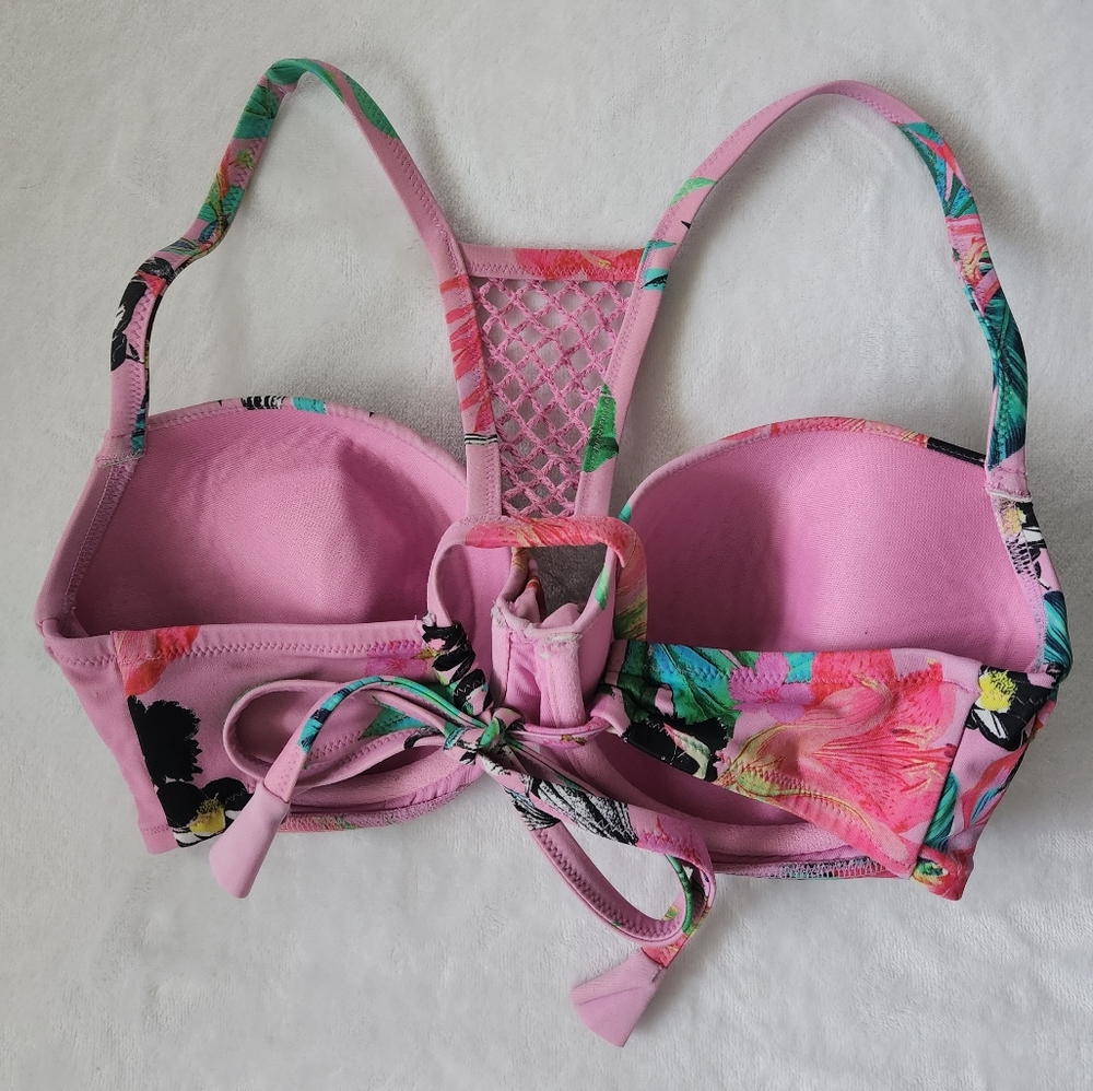 Tropical Pink Shade&Shore Bikini Top - Picture 2 of 3